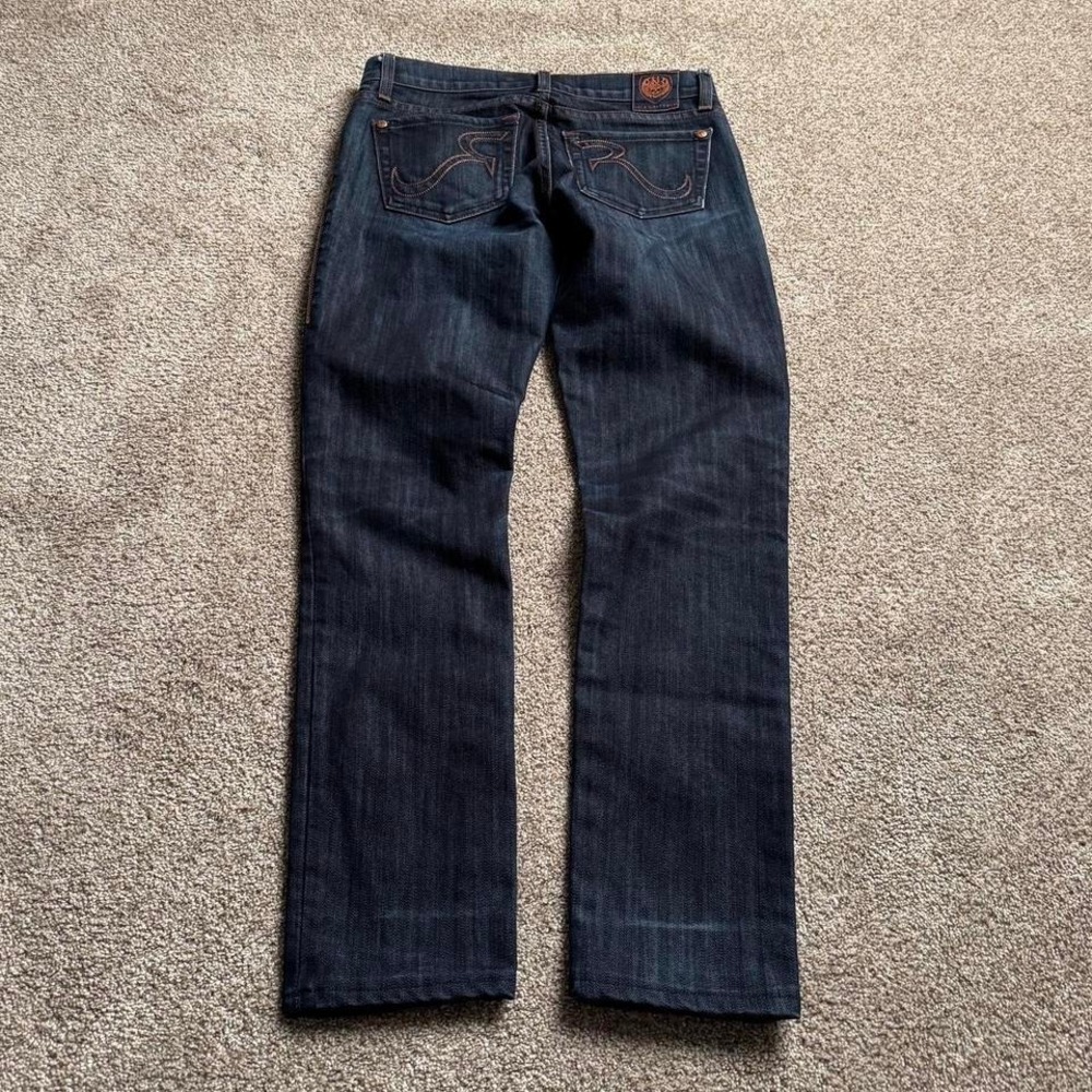 ROCK REPUBLIC NDIGO BLUE SLIM CUT DENIM